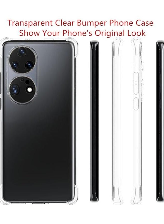 جراب شفاف ومضاد للصدمات لهاتف هواوي بي 50 برو Huawei P50 Pro - Image 1