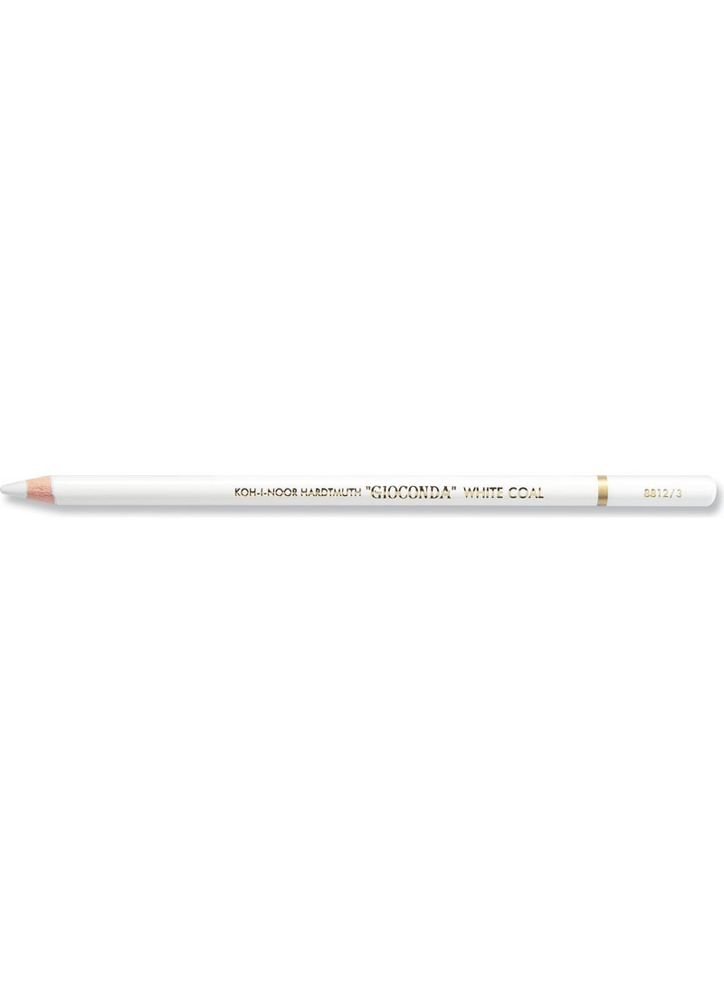KOH-I-NOOR - Koh I Noor Gioconda White Charcoal Pencil 8812/3 - Image 1