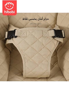 هيبوبي كرسي هزاز ذكي للأطفال – أوضاع تأرجح قابلة للتعديل، موسيقى بلوتوث، جهاز تحكم عن بُعد، مقعد واسع، حزام أمان بخمس نقاط، مناسب من عمر 0 إلى 12 شهرًا  - Image 5