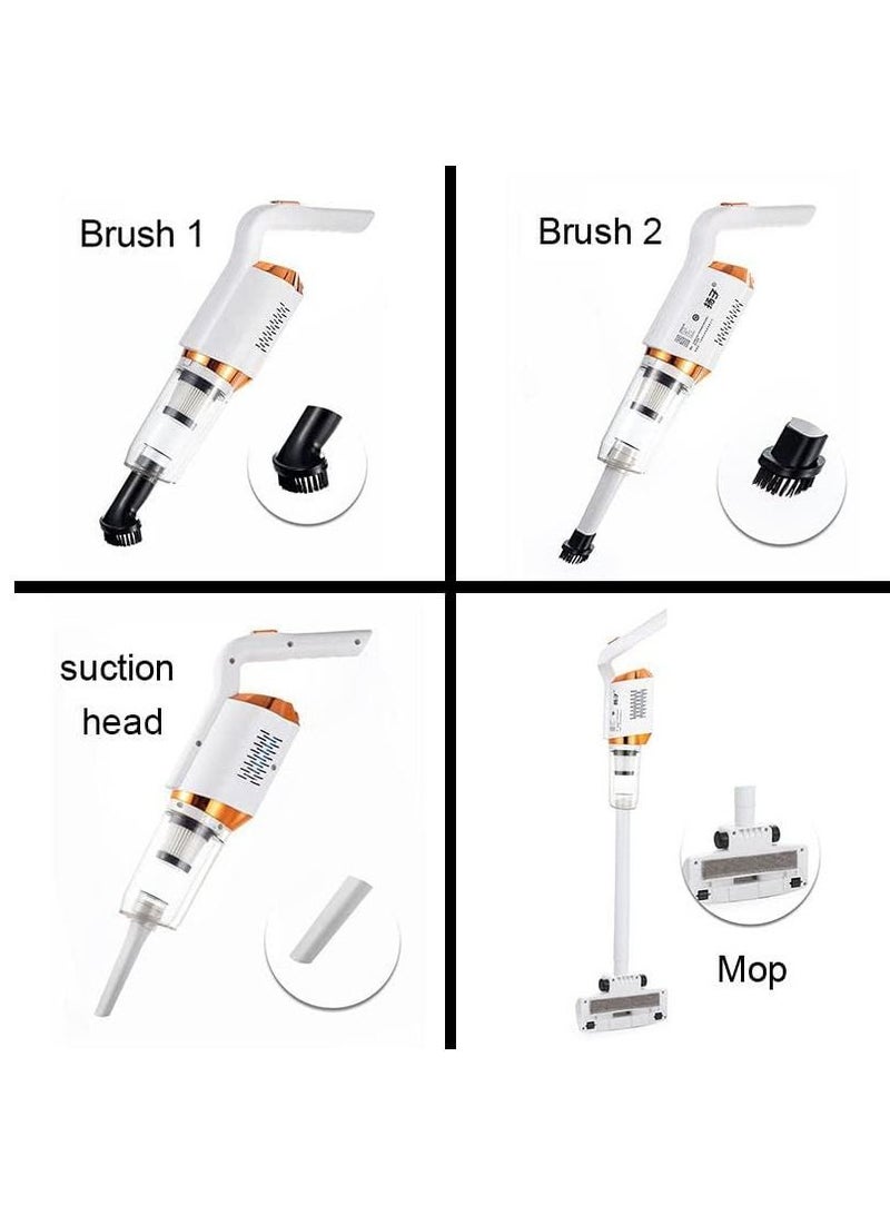 Mi techo Adjustable Rechargeable Cordless Vacuum Cleaner For Home Living Room Cars, Carpet, Kitchen, Portable Dry and Wet Household/Pet/for Cars Home Wireless Handheld Vacuum multicolor - Image 5