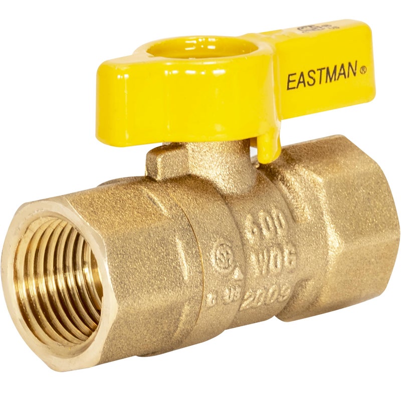 Eastman Straight Gas Brass Ball Valve 12 in FIP x 12 in FIP 14Turn Handle 60009 - Image 2