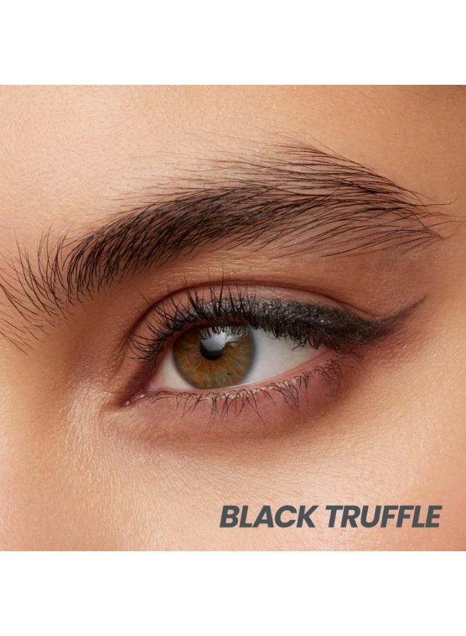 Wonderskin Wonderskin 1440 Longwear Black Glitter Waterproof Eyeliner Pencil - Sharpenable Eyeliner Pencil & Smudge Proof Eye Liner Pencils (Black Truffle) - Image 5