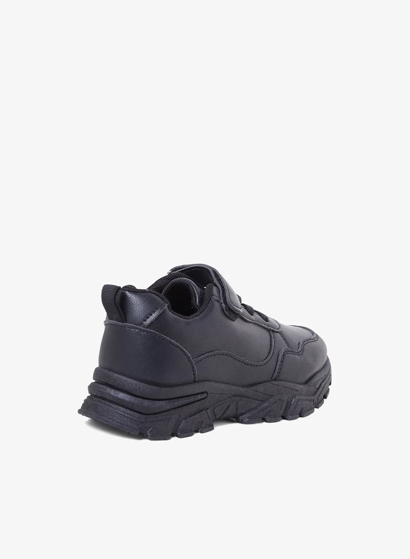 Geoomnii  Geoomnii School Shoes Pre-Teen Boys Black for Men | Best Price UAE