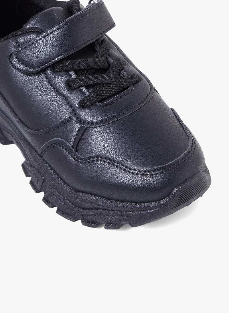 Geoomnii  Geoomnii School Shoes Pre-Teen Boys Black for Men | Best Price UAE