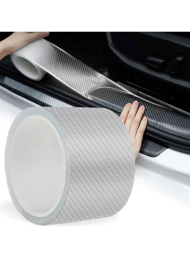 Sylqvxh Universal Car Door Edge Guard Door Sill Protector, Bumper protector, Automotive Anti-Collision Strip for Car Door Edge/Front and Rear Bumper/Door Sill Protector, Transparent 5CM X 10M(2In x 33Ft) - Image 1