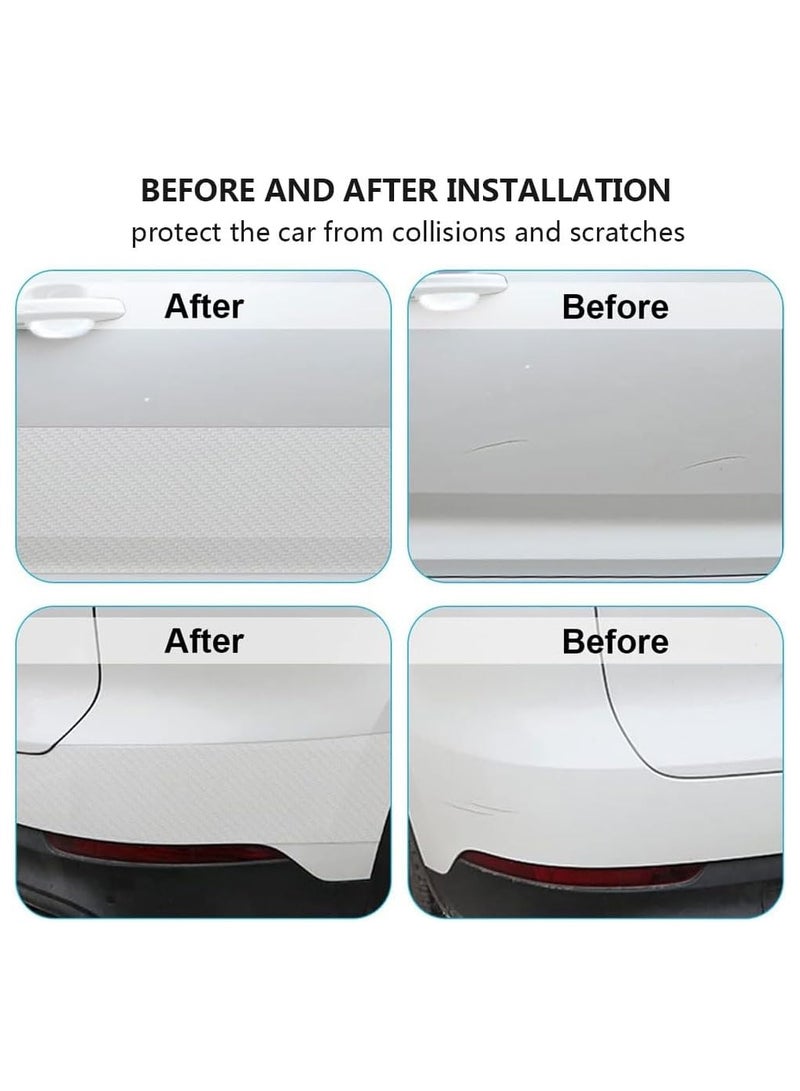 Sylqvxh Universal Car Door Edge Guard Door Sill Protector, Bumper protector, Automotive Anti-Collision Strip for Car Door Edge/Front and Rear Bumper/Door Sill Protector, Transparent 5CM X 10M(2In x 33Ft) - Image 4