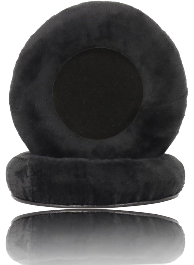erorex Soft Velvet Dt 990 Pro Ear Pads Replacement Pro M Replacement Ear Cushion Cups Compatible With Beyerdynamic Dt990 Dt880 Dt770 Pro Headphones Velvet Black - Image 2