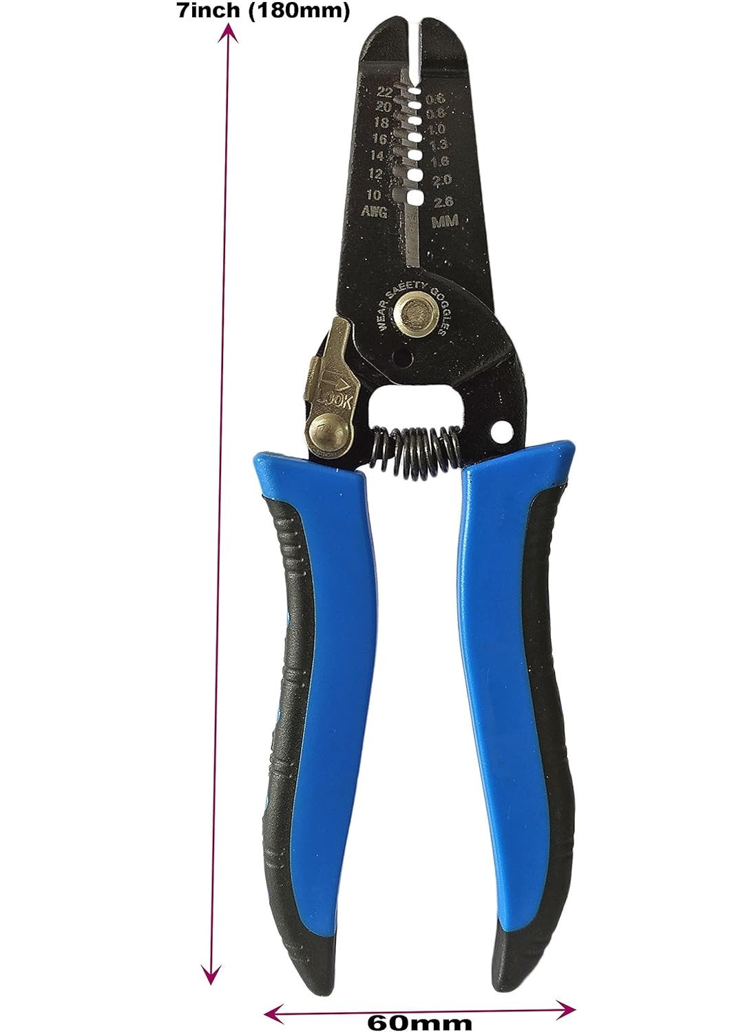 Inditrust - Inditrust New 2 pcs Multi functional wire cutter Wire Stripper Cable Crimper Terminal Cutter Pliers Tool - Image 1