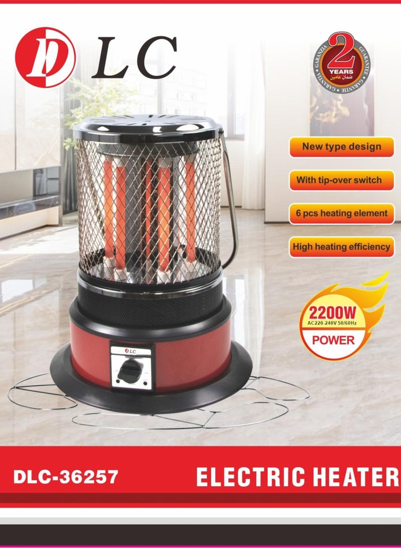 Home Electric Heater Only for Room 2000W 2000.0W DLC-R5834