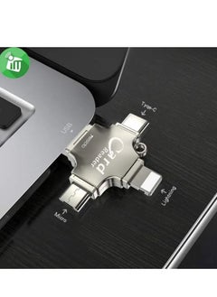 Yesido GS13 Multifunction Card Reader USB 2.0 Super Fast Data Transmission Silver  - Image 5