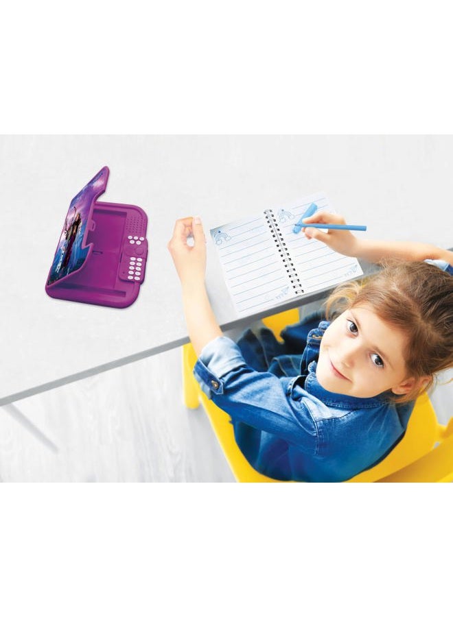 Lexibook , Frozen: Electronic Diary with Pen and Notebook Included, Interactive, Password Protected, Fun Functions, Sound Effects, Purple/Blue, SD50FZ - Image 3