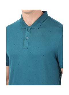 JOCKEY Jockey IM16 Men Tencel Micro Modal and Cotton Blend Printed Half Sleeve Polo T Shirt  - Image 5