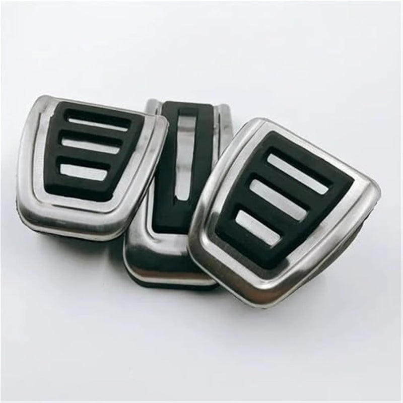 Wivplex Stainless Steel Pedal Pad Set for VW Transporter - Image 3