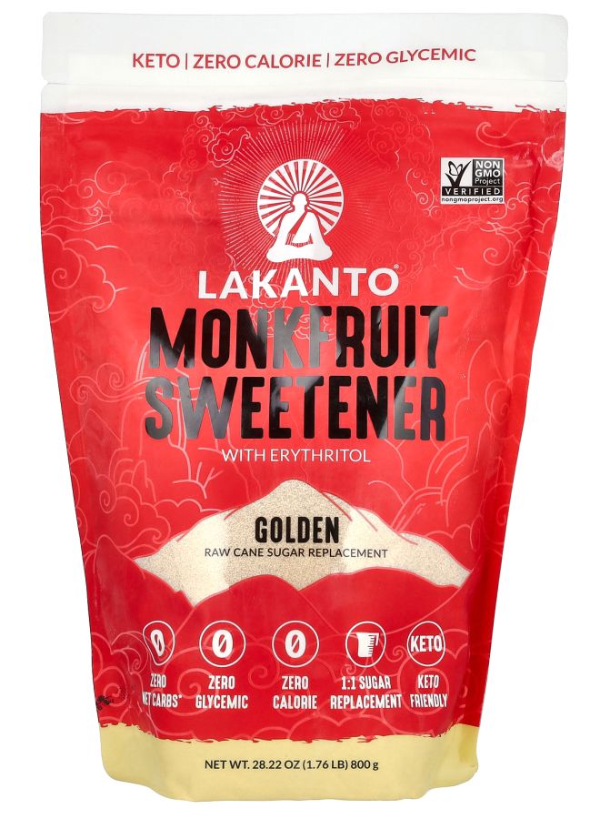 Monkfruit Sweetener with Erythritol Golden 28.22 oz (800 g)