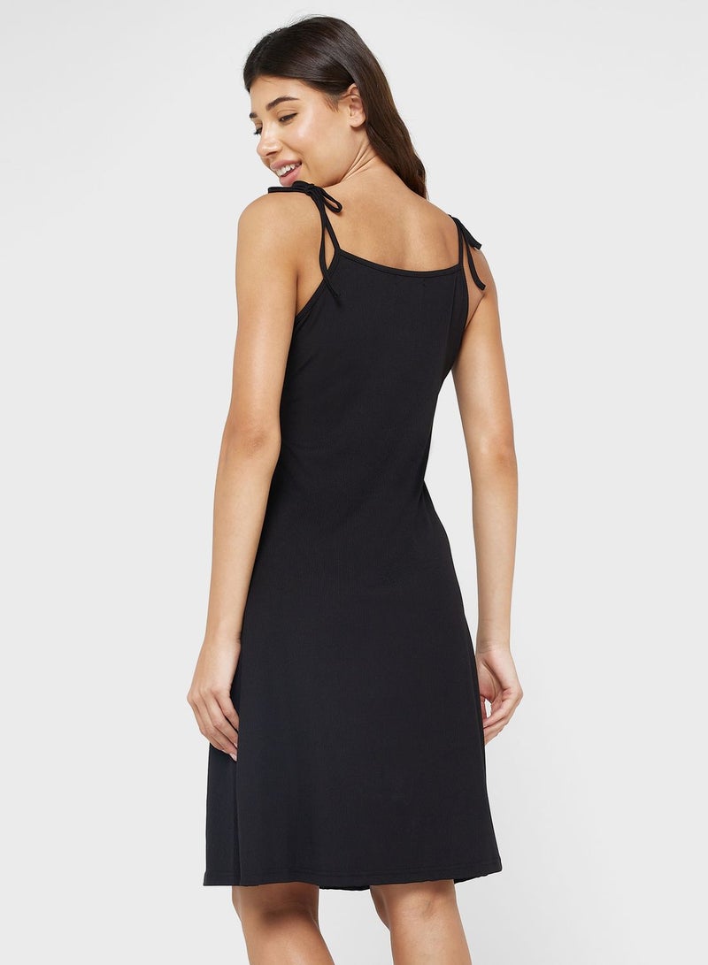 Lace Trim Night Dress