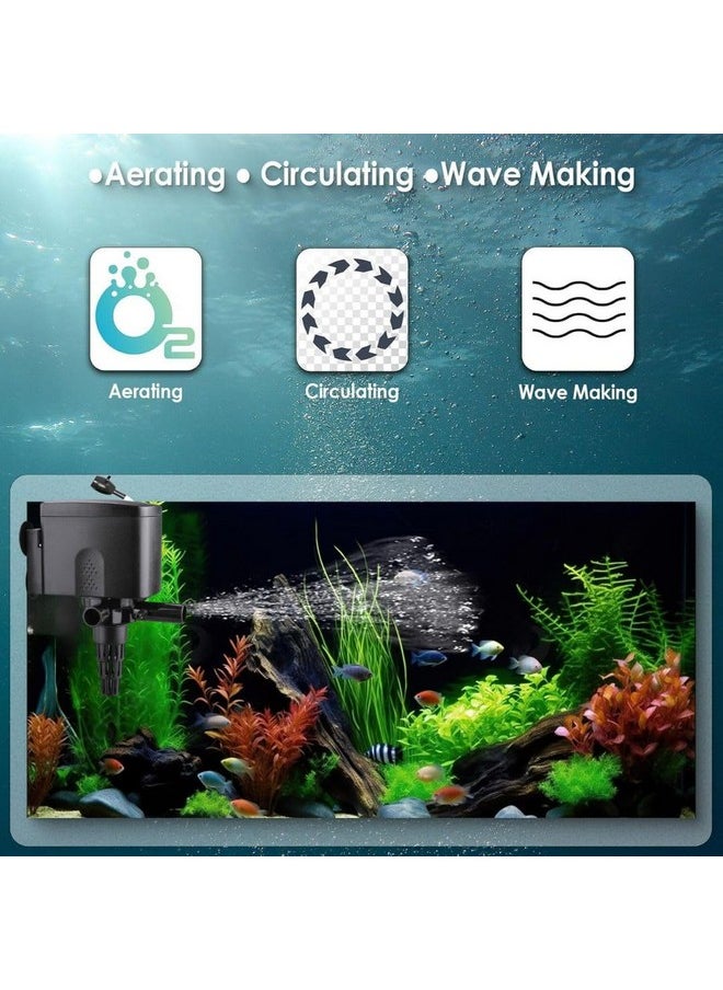 VAYINATO SOBO (WP-3880 | 35W | 2500L/H | Max Lifting Height : 1.8m) Aquarium Submersible Pump Power Head  - Image 3