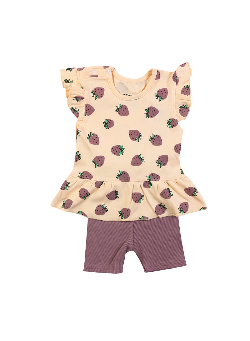 Zercon Summer Pajama Set for Newborn Babies  6343 - Image 1