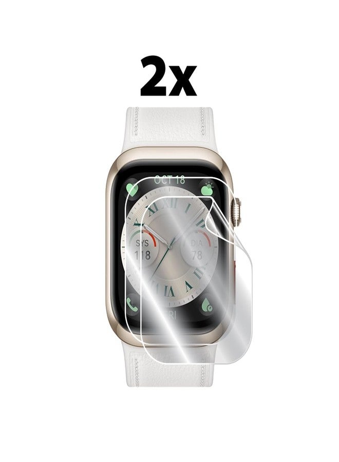 IPG Made for Huawei Watch D2 Smartwatch Hydrogel Screen Protector (2 Units) Invisible HD Clear Film Anti Scratch Guard-Smooth/Self-Healing/Bubble Free for D2 - Image 2