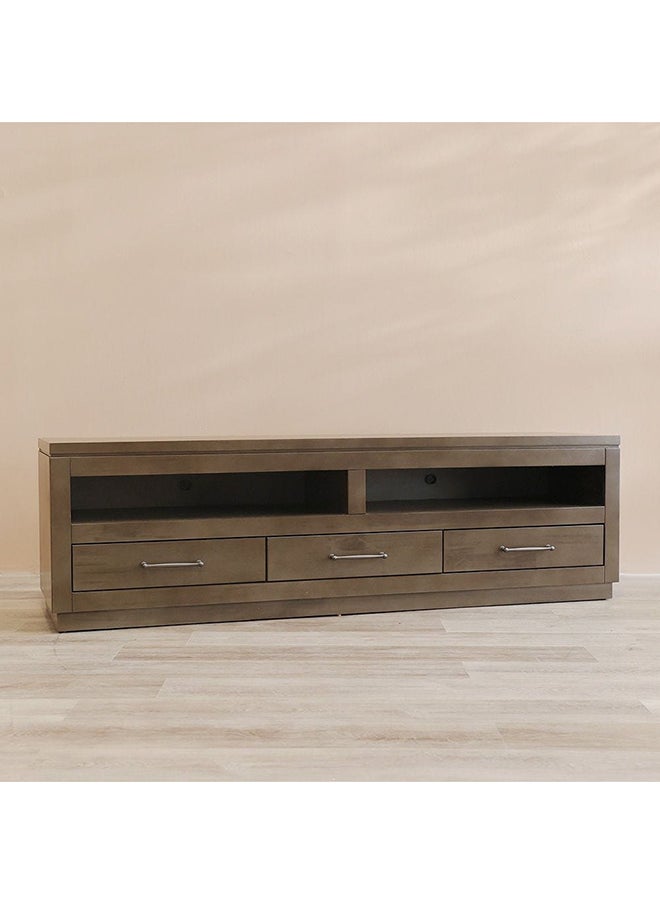 DANUBE HOME - Dakota TV Cabinet For Up To 65 Inches TV Entertainment Modern Design Wall Unit Furniture Wooden TV Stand For Living Room Bedroom TV Rack L 180 x W 45 x H 53 cm Antique Guam - Image 1