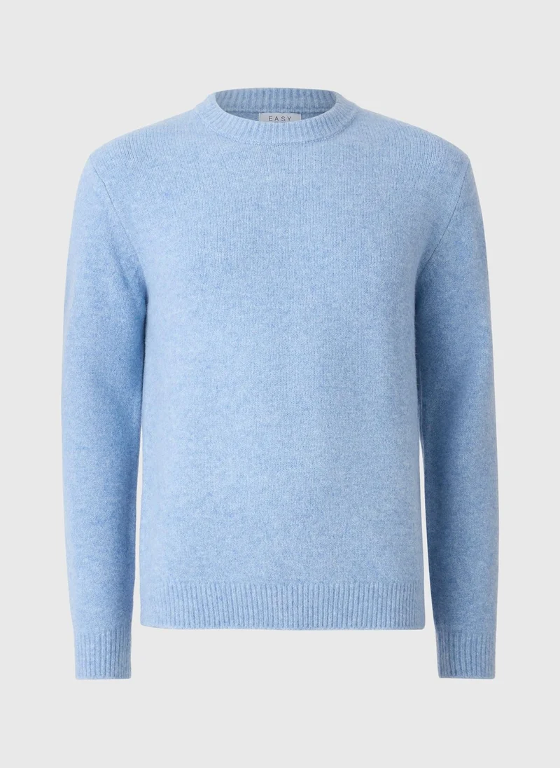 Matalan Blue Cosy Ribbed Jumper