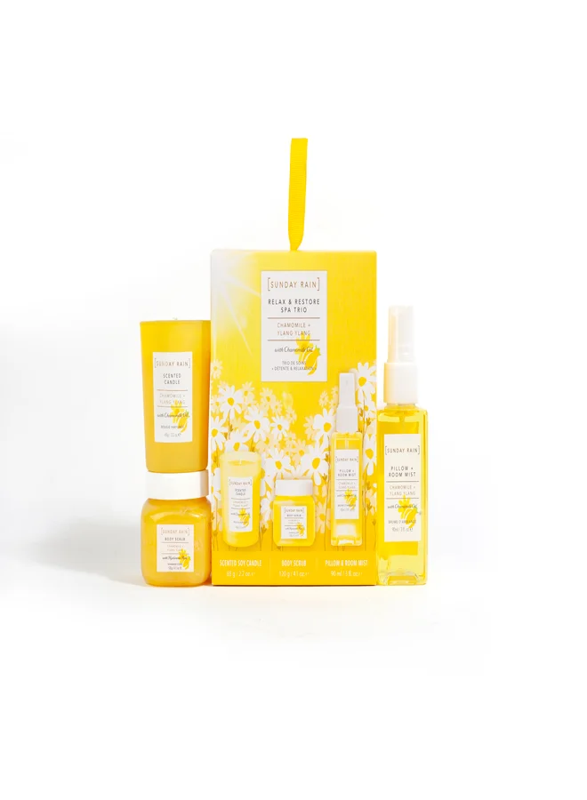 Sunday Rain Sunday Rain Relax & Restore Trio Chamomile & Ylang Ylang