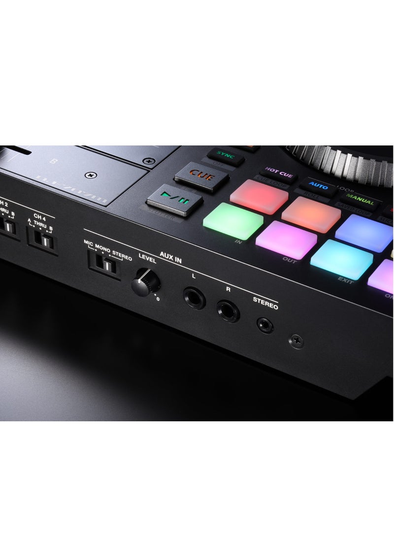 Roland - Roland DJ-707M 4-Channel DJ Controller for Serato DJ - Image 1