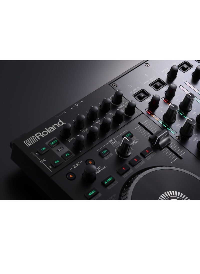 Roland - Roland DJ-707M 4-Channel DJ Controller for Serato DJ - Image 1