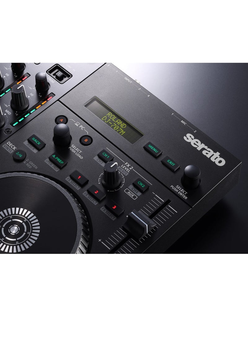 Roland - Roland DJ-707M 4-Channel DJ Controller for Serato DJ - Image 1