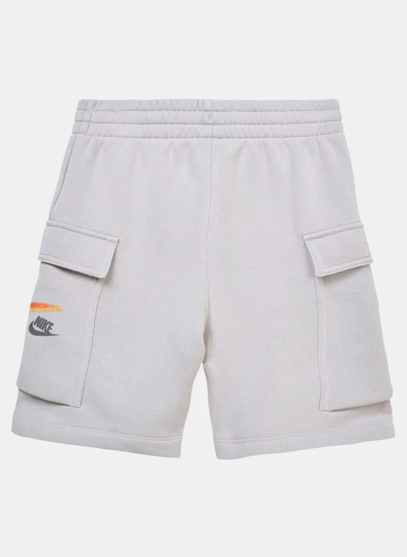 نايكي Kids' Sportswear Fleece Shorts (Older Kids)