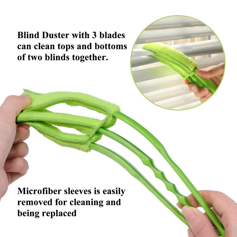 AC Cleaning - Keep Your Air Conditioning Units Clean with the Innovative Microfiber Brush Designed for Easy Dust Removal and Effective Cleaning, Perfect for Every Corner (1 Pack) - Image 2