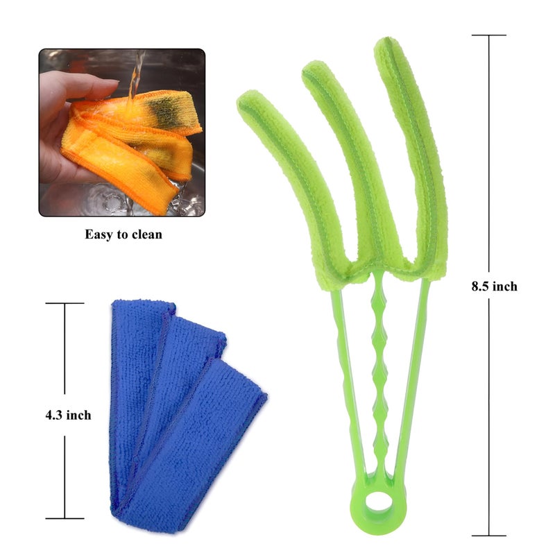 AC Cleaning - Keep Your Air Conditioning Units Clean with the Innovative Microfiber Brush Designed for Easy Dust Removal and Effective Cleaning, Perfect for Every Corner (1 Pack) - Image 4