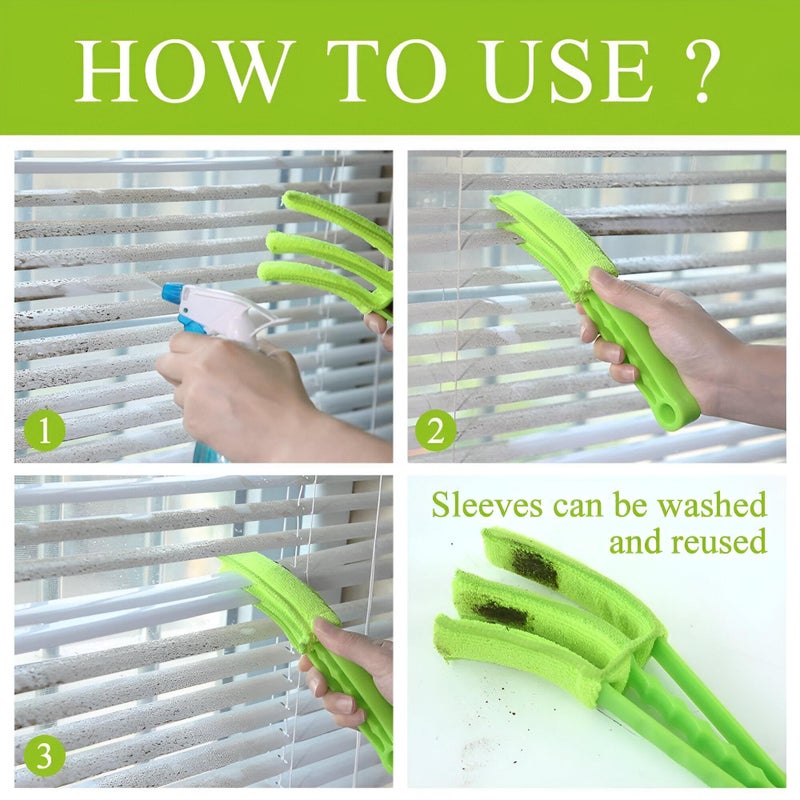AC Cleaning - Keep Your Air Conditioning Units Clean with the Innovative Microfiber Brush Designed for Easy Dust Removal and Effective Cleaning, Perfect for Every Corner (1 Pack) - Image 3