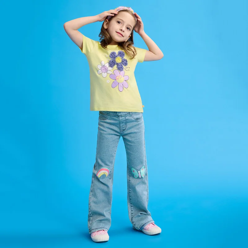 كول كلوب بنطلون جينز ضيق قطن بوليستر إيلاستين أزرق