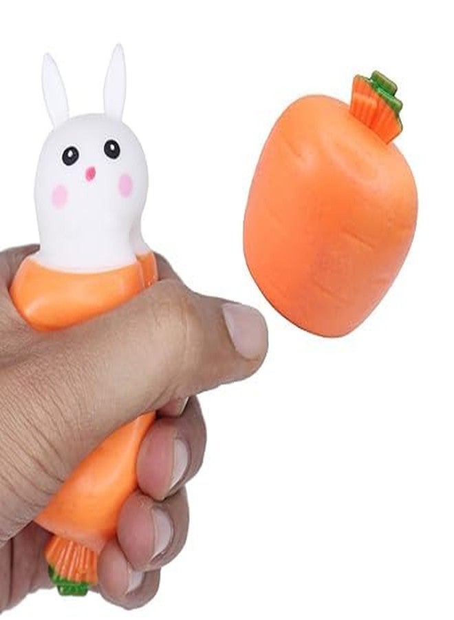 AASA Soft Foam/Squishy/Decompress Toys for Kids Toodler Adult Gifting Home/Office Decor Item (Carrot) - Image 1