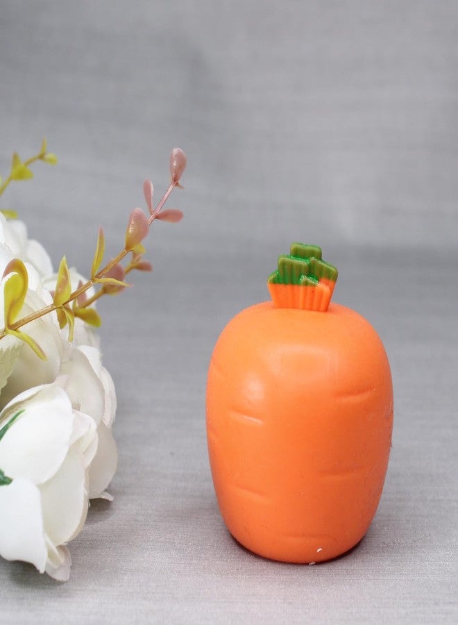AASA Soft Foam/Squishy/Decompress Toys for Kids Toodler Adult Gifting Home/Office Decor Item (Carrot) - Image 4