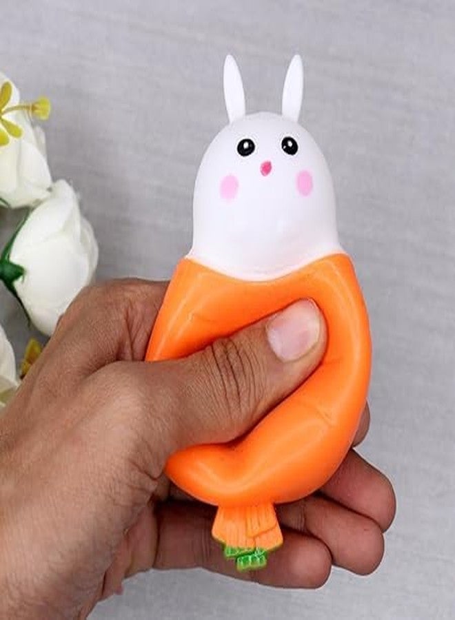 AASA Soft Foam/Squishy/Decompress Toys for Kids Toodler Adult Gifting Home/Office Decor Item (Carrot) - Image 3