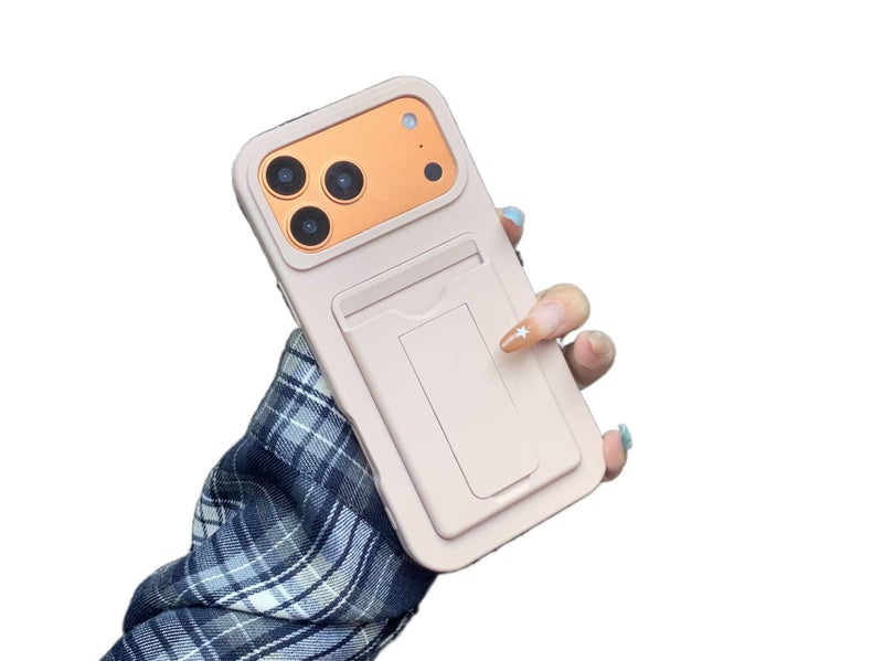 MS غطاء واقي بسيليكون لـ iPhone 15 / 15 Plus / 15 Pro / 15 Pro Max مع ملمس ناعم ومغناطيس قوي مع مقاوم للصدمات مع مقاوم للخدش باللون Lotus Root Beige مغناطيسي من السيليكون باللون البيج - Image 1