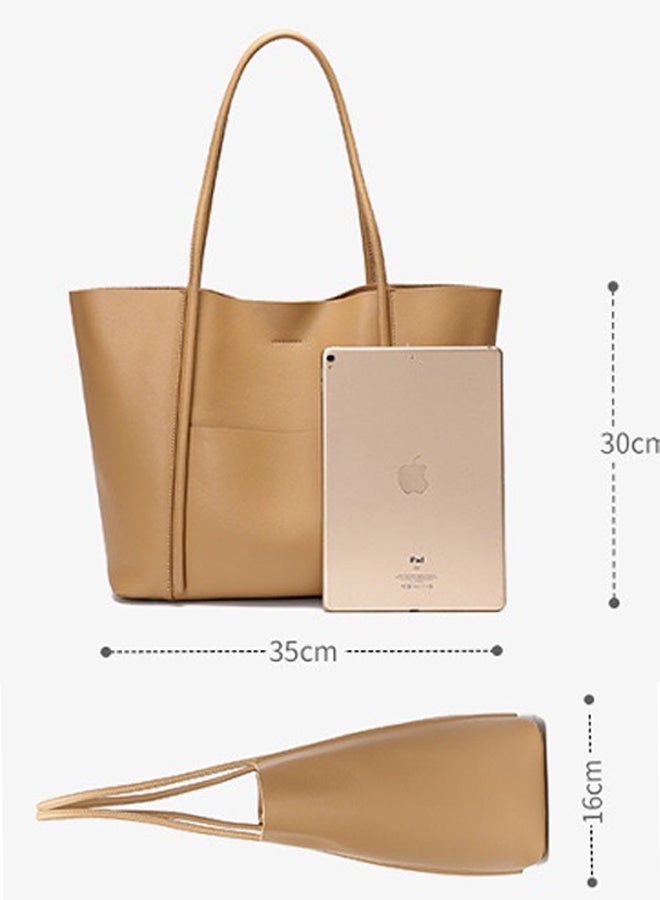 general Large Tote Bag for Women, Versatile Oversized Capacity Handheld & Shoulder Commuter Shopping Bag - Image 4