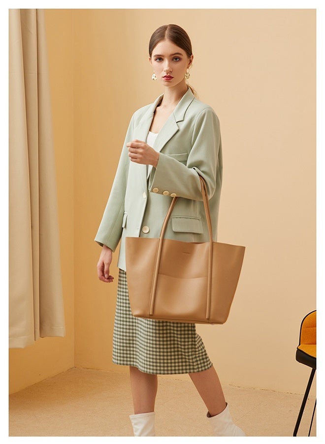 general Large Tote Bag for Women, Versatile Oversized Capacity Handheld & Shoulder Commuter Shopping Bag - Image 3