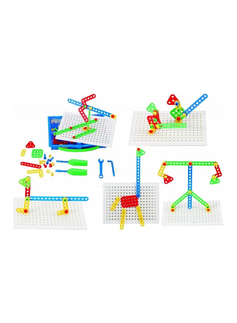 Loquat Plastic Construction Set for Kids – 92 Pieces for Skill and Creativity Development​ - Image 4
