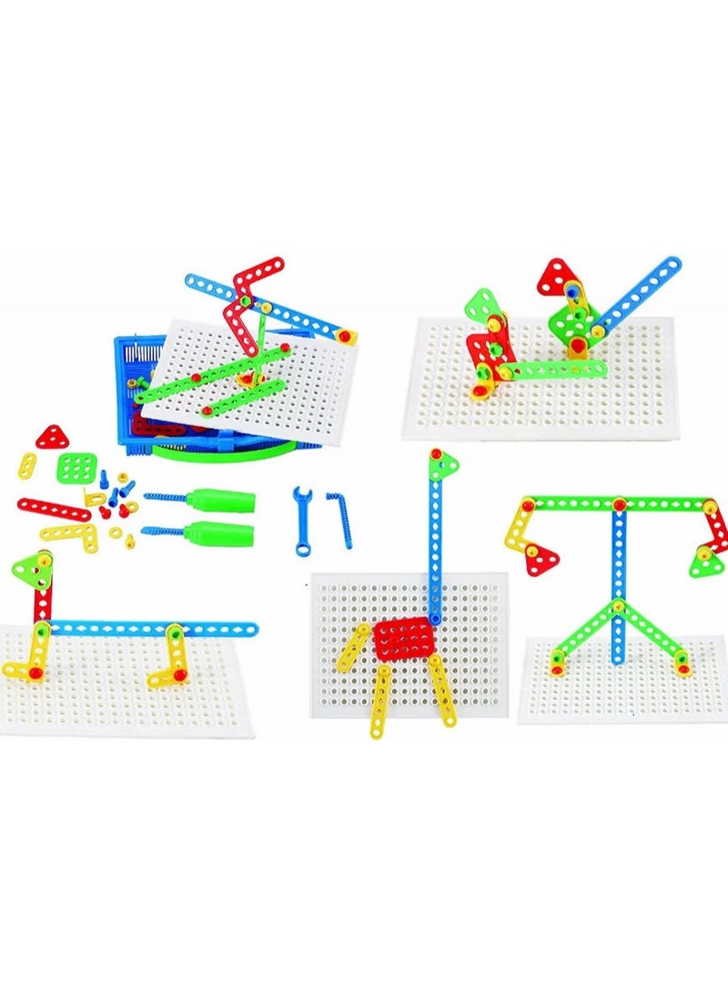 Loquat Plastic Construction Set for Kids – 92 Pieces for Skill and Creativity Development​ - Image 3