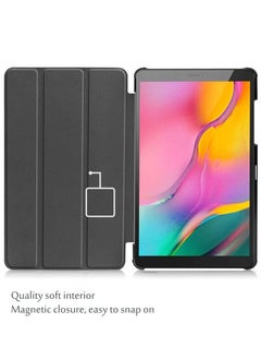 Womdee Galaxy Tab A 8.0 2019 Case T290 T295, Slim Light Cover Trifold Stand Hard Shell Folio Case for 8.0 inch Galaxy Tab A 2019  - Image 5