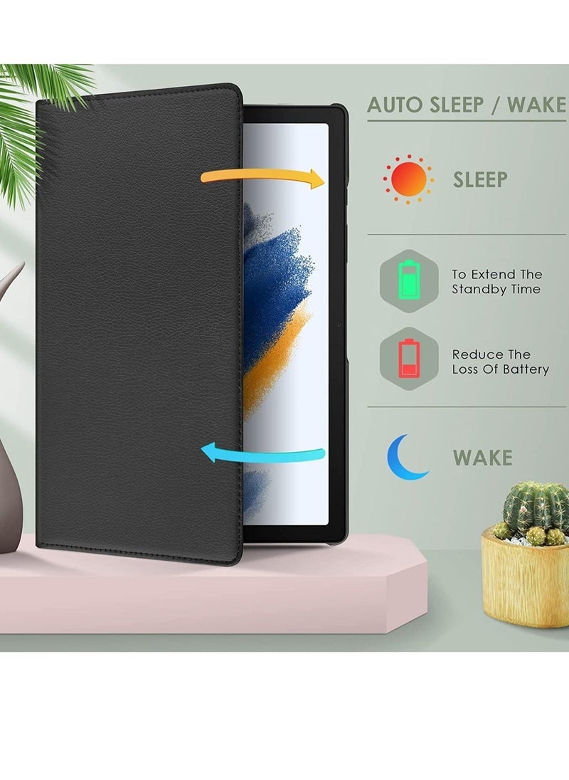vesus Case Compatible with Galaxy Tab A8 10.5" Case (SM-X200/X205/X207), Galaxy Tab A8 Case 10.5 inch,Auto Sleep/Wake 360Â° Rotating Stand Folio Leather Case for Tab A8 2022 - Image 5