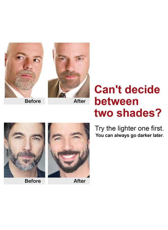 Godefroy Barbers Choice 3 Application Beard And Mustache Dye For Men 6 Weeks Of Cover For Gray Facial Hair Natural Black - Image 4