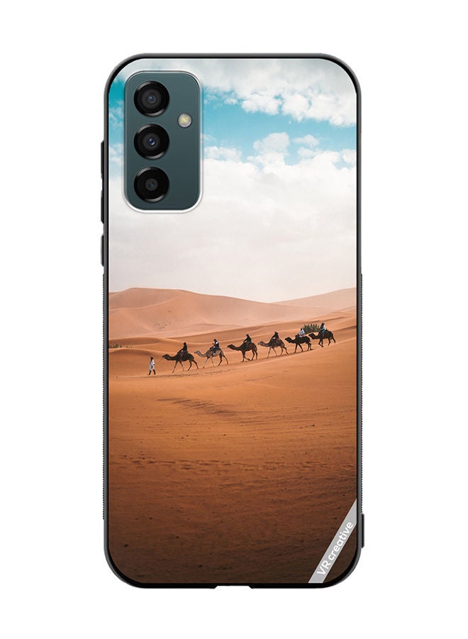 VR CREATIVE Protective Case Cover For Samsung Galaxy M23 Camel In Desert Design Multicolour - Image 1