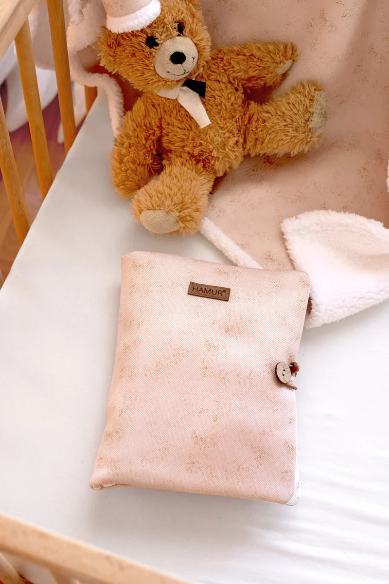 هامور Mother Baby Care Bag Newborn Diaper Changing Organizer Bag Organizer Solid Beige