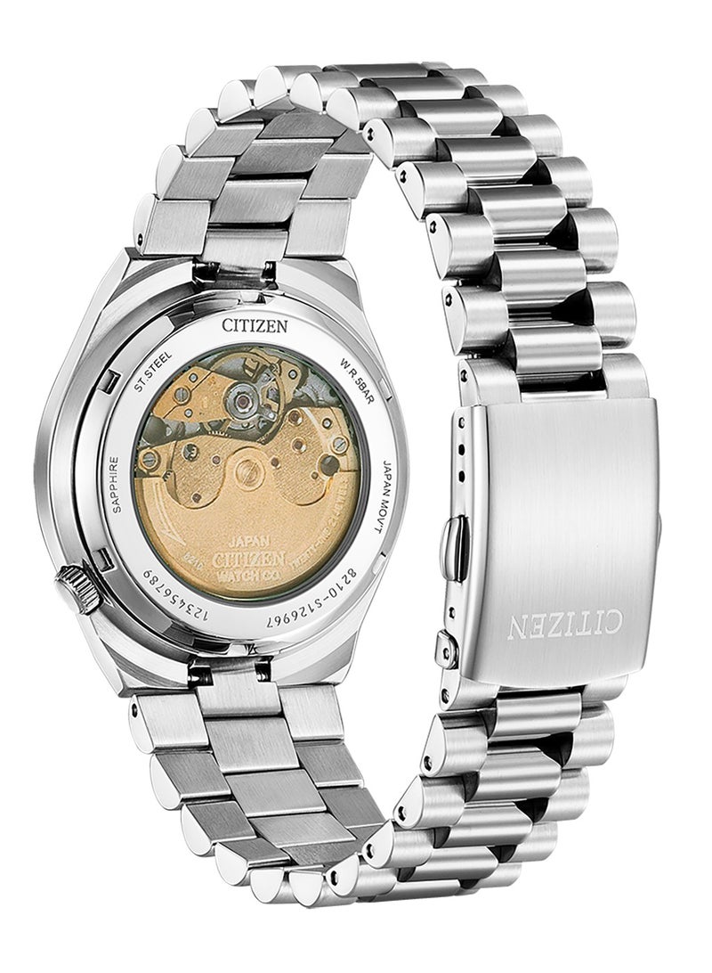 Citizen Boutique Citizen Tsuyosa Collection Men's Blue Automatic Stainless Steel Watch NJ0150-81L - Image 2