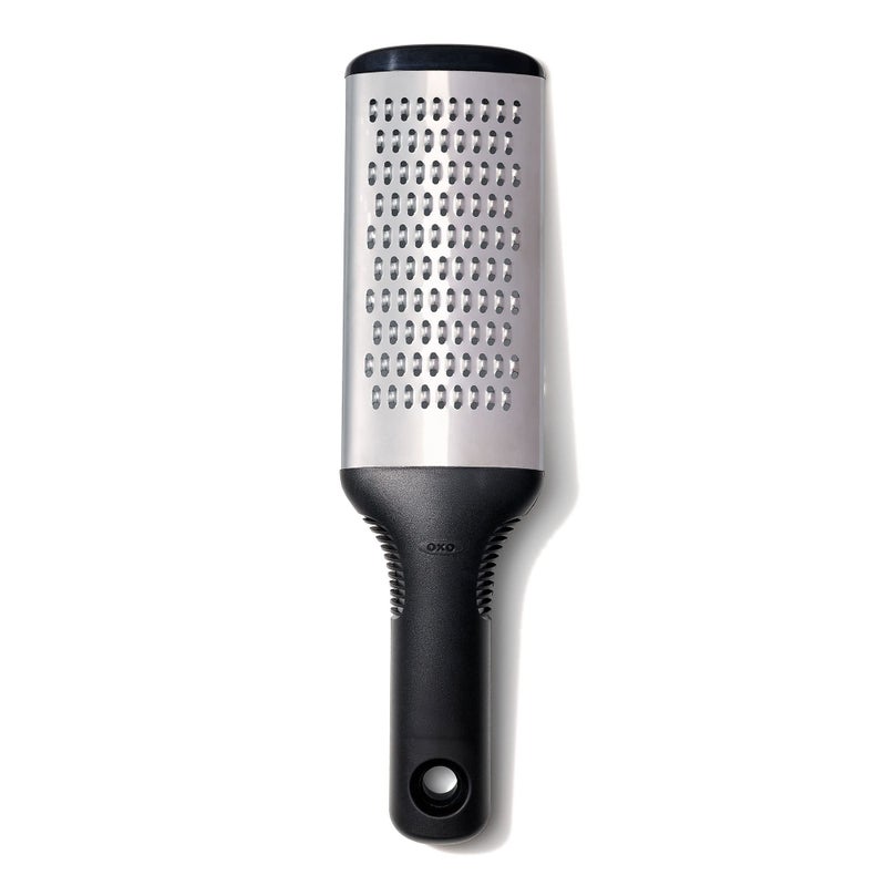 NEW OXO Good Grips Grater Stainless Steel Black
