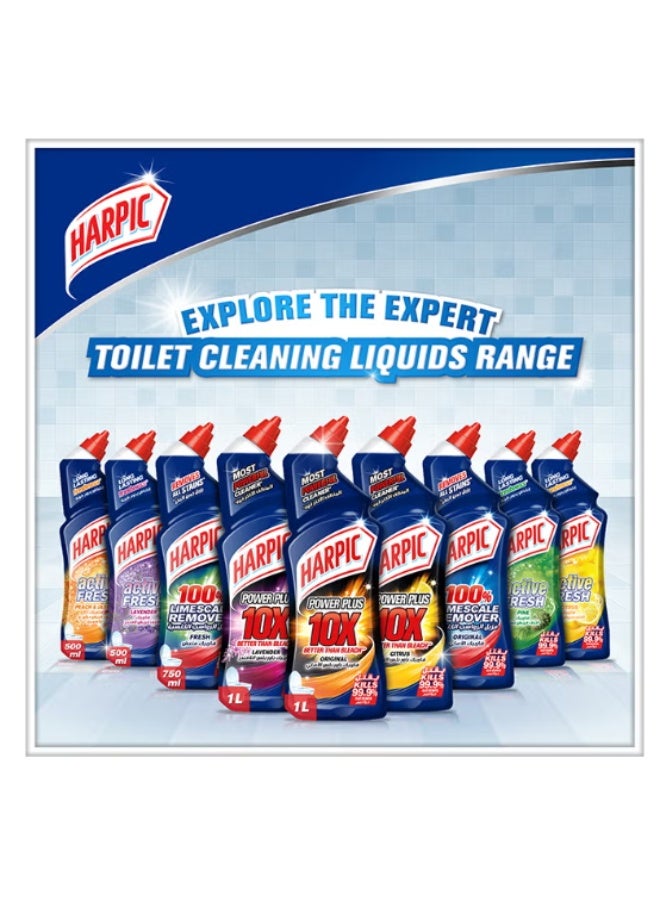 Harpic Power Plus Toilet Cleaner Liquid 3x750ml - Image 2