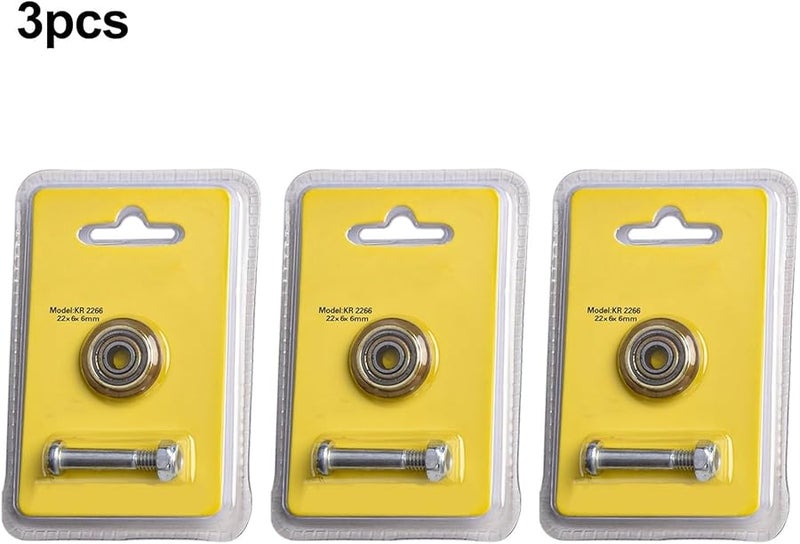 Tile Cutter Replacement Wheels 22mm Metal Blade Kit for Manual Ceramic Cutting Machine 3 Sets - Image 5